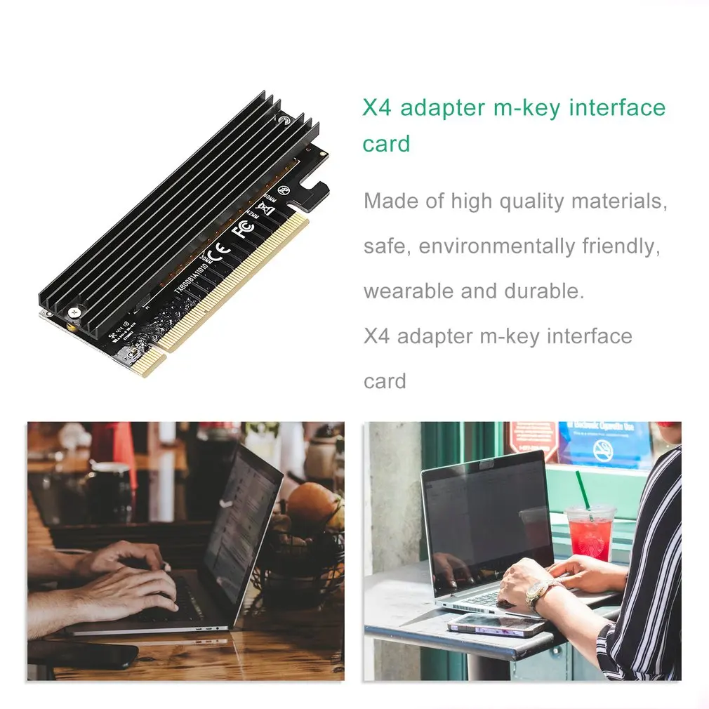 Pro M.2 NVMe SSD NGFF для PCIE 3,0X16X4 адаптер M ключ интерфейс карта полная скорость Замена Адаптера