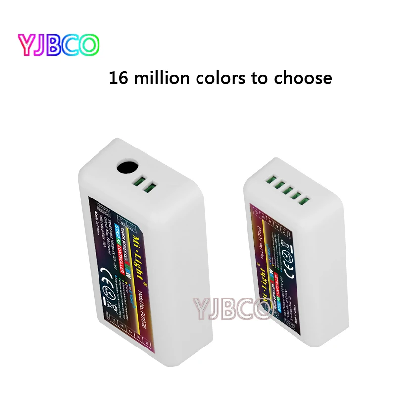 4-Zone FUT038 Mi.Light 2.4G RF Wireless LED Dimmer Controller WiFi Compatible for 5050 3528 RGBW RGB RGBWW Strip Light Dimmer  