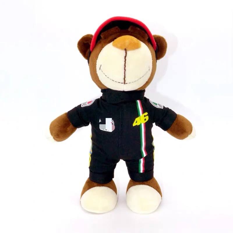 teddy bear on a motorcycle