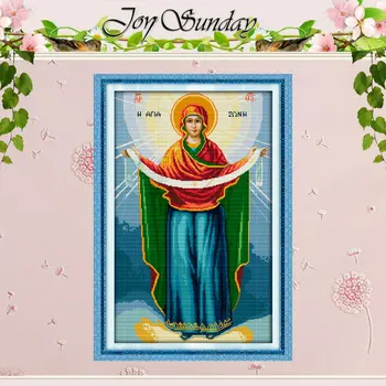 

Religious Belief(3) Patterns Counted Cross Stitch 11CT 14CT Cross Stitch Sets Chinese Cross-stitch Kits Embroidery Needlework