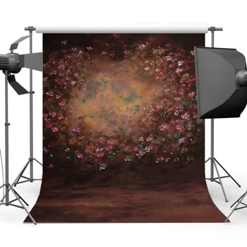 

Oil Paint Flower Background Photography Retro Portrait Backdrop Photographic Studio Photography Backdrops