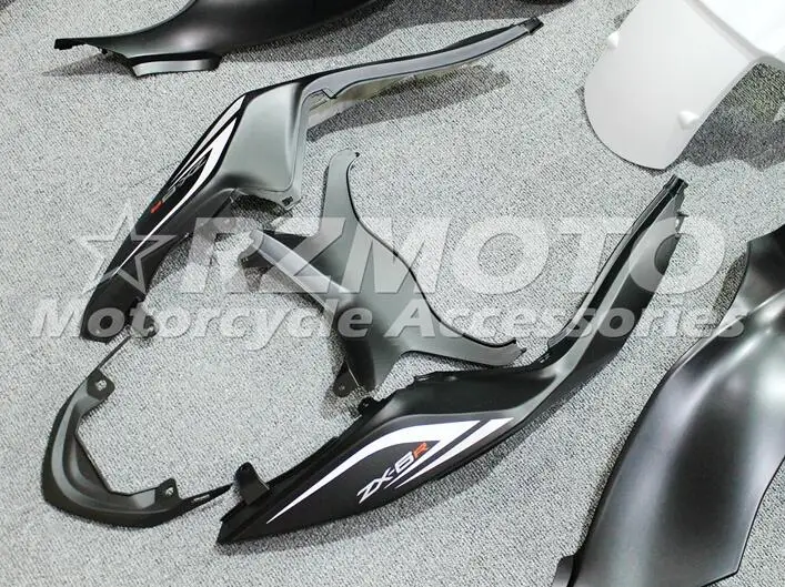 ABS Полный комплект обтекателя подходит для Kawasaki ZX6R 2013 Обтекатели ZX-6R ниндзя 636 599 обтекатели
