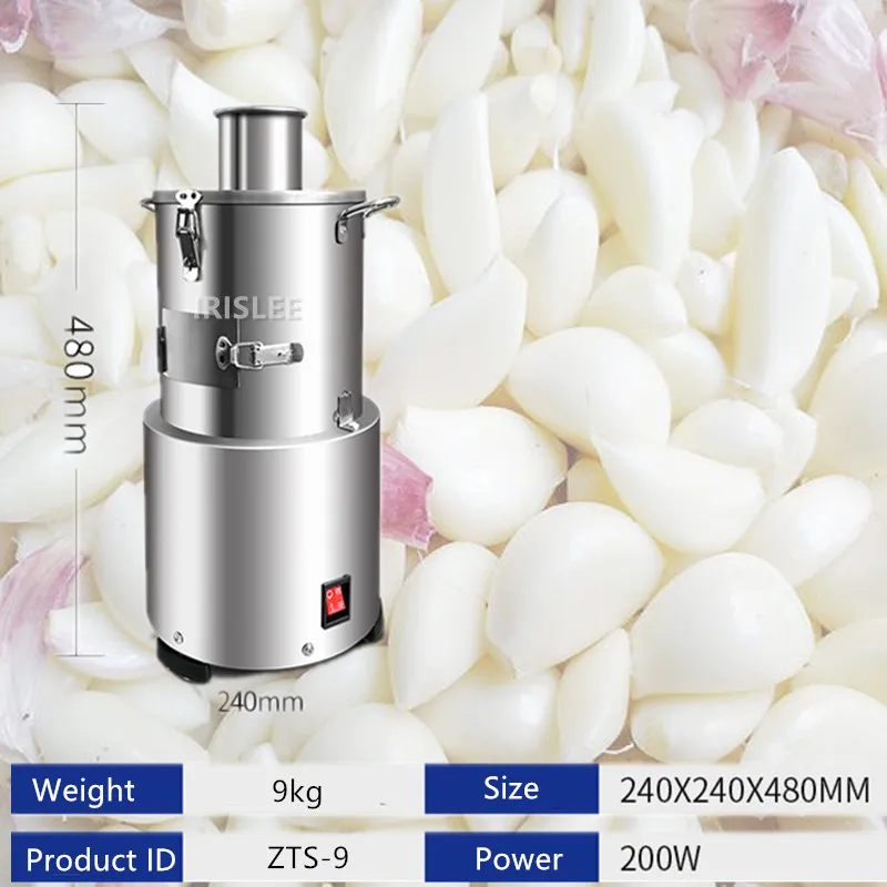 Commercial Electric Whole Garlic Peeler Fully Automatic Peeling Garlic Peeler Machine Stainless