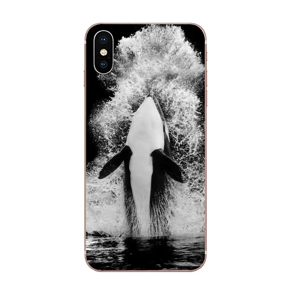 Killer Whale Orca для samsung Galaxy Note 5 8 9 S3 S4 S5 S6 S7 S8 S9 S10 5G mini Edge Plus Lite красивые чехлы для телефонов - Цвет: as picture