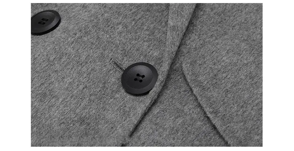 Metersbonwe, Женское шерстяное пальто, верхняя одежда, зимняя одежда, офисное Женское пальто, Модное теплое шерстяное элегантное пальто 239838