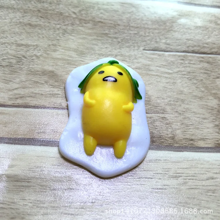 6-Yolk King Garage Kit Lazy Egg King Brother мини-модель украшения