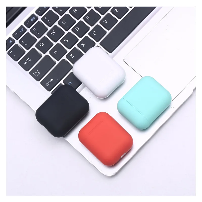 I12 TWS Bluetooth 5,0 наушники мини Беспроводной наушники сенсорный Управление Автоматическое Сопряжение наушники-макароны для samsung для IPhone 11 Pro
