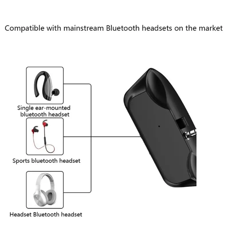 Беспроводной Bluetooth 5,0 аудио адаптер 3,5 мм наушники гарнитура приемник для PS4