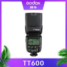 Godox TT600 TT600S 2,4G Беспроводная фотовспышка со встроенным триггером для SONY Canon Nikon Pentax Olympus Fuji