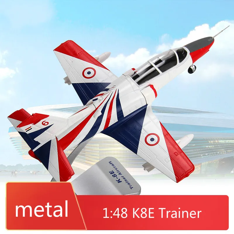 1:48 K8E Trainer Simulation Aircraft Airplane Model Diecast Alloy Fighter Model Aircraft Military Fan Static Model Collection 1:48 K8E Trainer Simulation Aircraft Airplane Model Diecast Alloy Fighter Model Aircraft Military Fan Static Model Collection