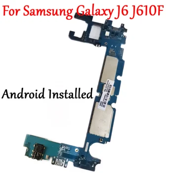 

Tested Work Unlock Motherboard For Samsung Galaxy J6 J610 J610F j610DS Logic Circuit Full Chips EU Version