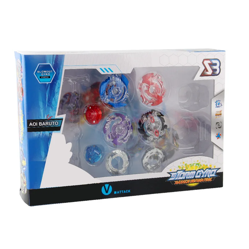 Стиль внешней торговли Burst поколения Спиннер Сделай Сам набор Beyblade гироскоп Игрушка сплав сборки боевой Спиннер