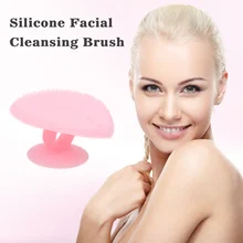 Силиконовые скрубберы для лица, Очищающая щетка для лица для женщин и девочек, удаляет омертвевшие поры и угри, чистящие средства для лица