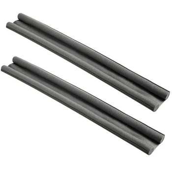 

2pcs Bottom Sealing Strip Weatherstrip Door Draft Stopper Flexible Guard Noise Reduction Window Easy Install Home Protector