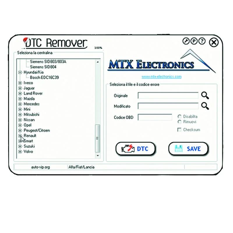 dtc remover