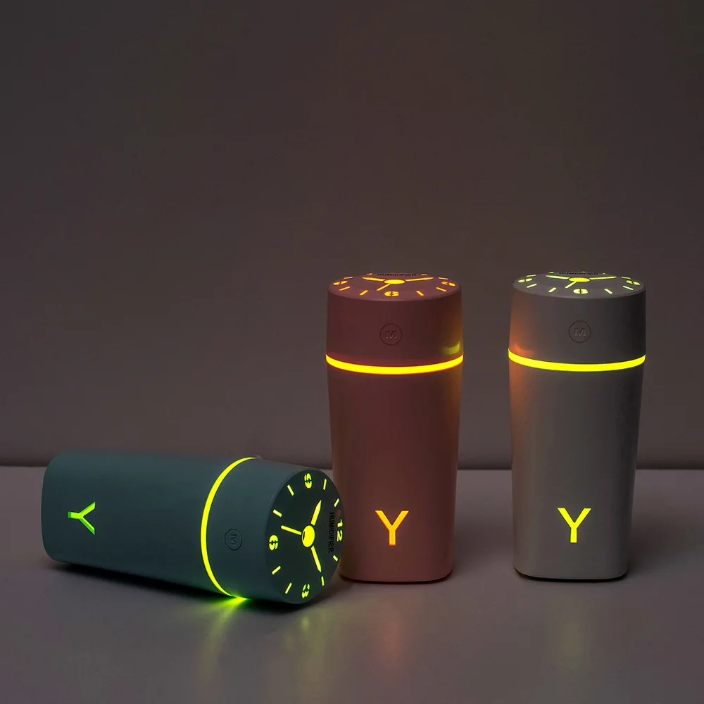 230 мл USB увлажнитель воздуха диффузор времени мини портативный воздушный диффузор очиститель автомобиля освежитель со светодиодными ночными огнями ароматический увлажнитель воздуха