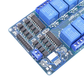 

5V 1 4 8 16 channel relay module with optocoupler .Relay Output 1 4 8 16 way relay module high low level diy electronics