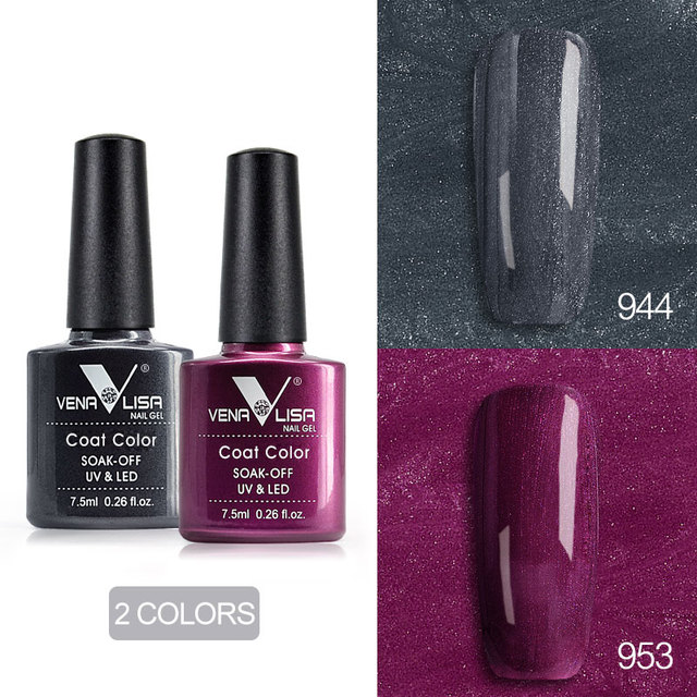 Venalisa Nude Color Gel Base Nowipe Top Coat Soak Off UV LED Gel Nail Polish Cosmetics Nail Art Manicure Nail Varnish