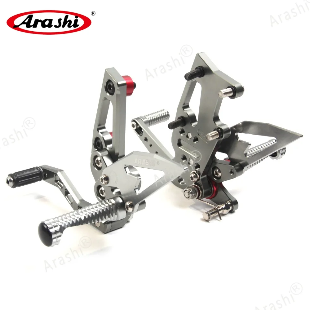 Араши для Триумф Скорость тройной 1050 2011- ЧПУ Rider Rearset регулируемая подножка подножки Rearset 2011 2012 2013