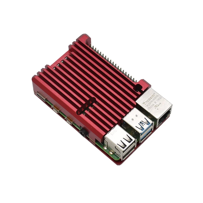 Для Raspberry Pi 4 Модель B 4 Гб ОЗУ Поддержка 2,4/5,0 ГГц wifi Bluetooth 5,0 с алюминиевым ЧПУ сплава защитный чехол