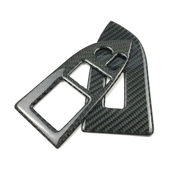 

beler ABS Carbon Fiber Texture Interior Window Lift Switch Button Cover Trim fit for Subaru BRZ Toyota 86 2013-2016 2017 2018