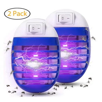 

2Pcs/set Mosquito Killer Lamp Home Pest Insect Electric LED Killer