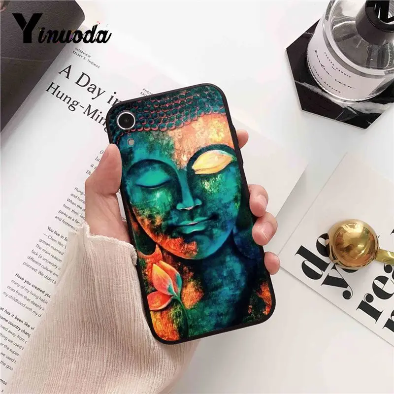 Yinuoda Ретро Галактический Гаутама Будда милый чехол для телефона iPhone 5 5Sx 6 7plus 8 8Plus X XS MAX XR 10 чехол 11 pro max