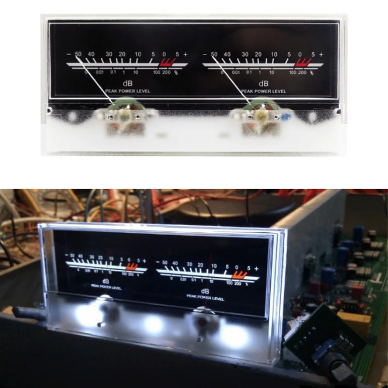 Hot Item Amplifier-Board Vu-Meter Driver Sound-Level-Indicator Audio Double-Pointer Stereo DB R6qXoYmwy