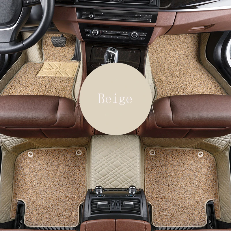 

WLMWL Custom fit 3D Car floor mats for Changan CS95 7 SEATS carpet floor liner WATERPROOF Mats Carpets LEATHER Luxury-Surround