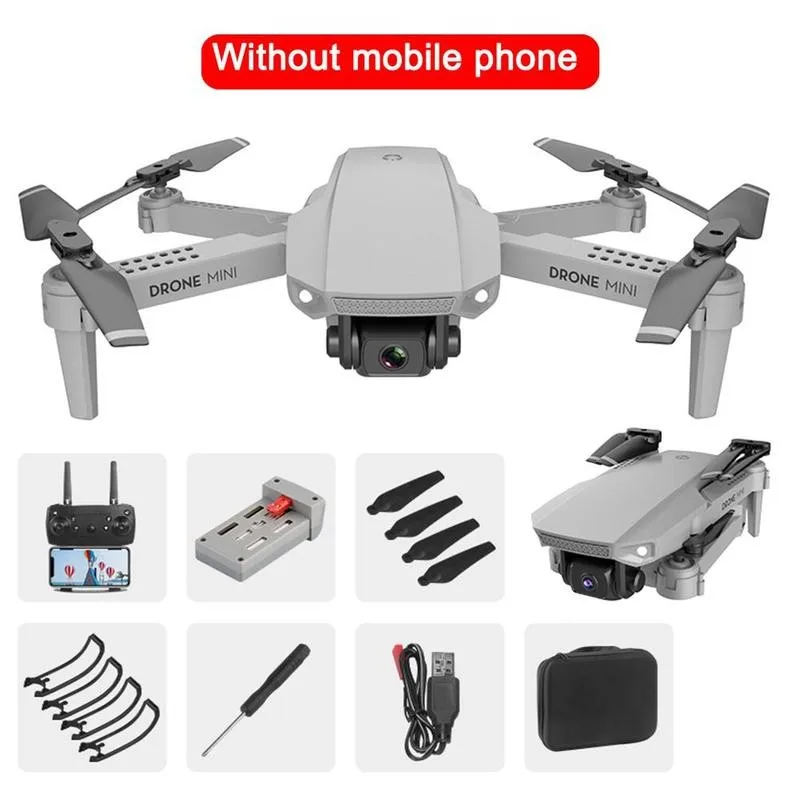 2020 New 4K HD Wide-angle Camera Drone Wifi 1080p Real-time Quadcopter Drone RC FPV Follow Me Transmission J6M1