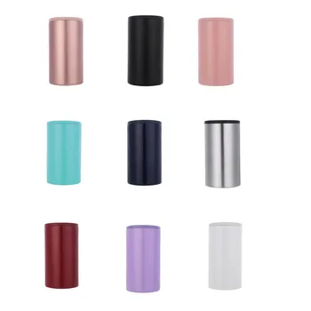 

12Oz Double Wall 304 Stainless Steel Thermos Insulated Vacuum Beer Cooler,Skinny Can Cooler