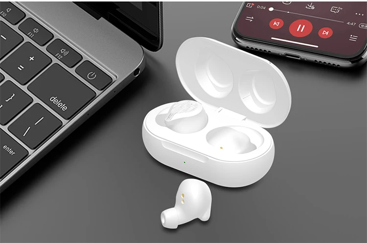 TS40 беспроводные Bluetooth наушники-вкладыши портативные бинауральные 5,0 Высокое качество тон Спорт Водонепроницаемая гарнитура с зарядным устройством