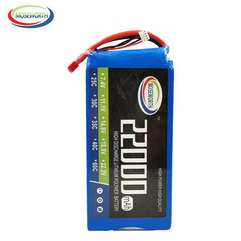 3S RC батареи 11,1 V 22000mAh 30C RC LiPo батарея для Квадрокоптер Вертолет Самолет лодка LiPo 22Ah AKKU