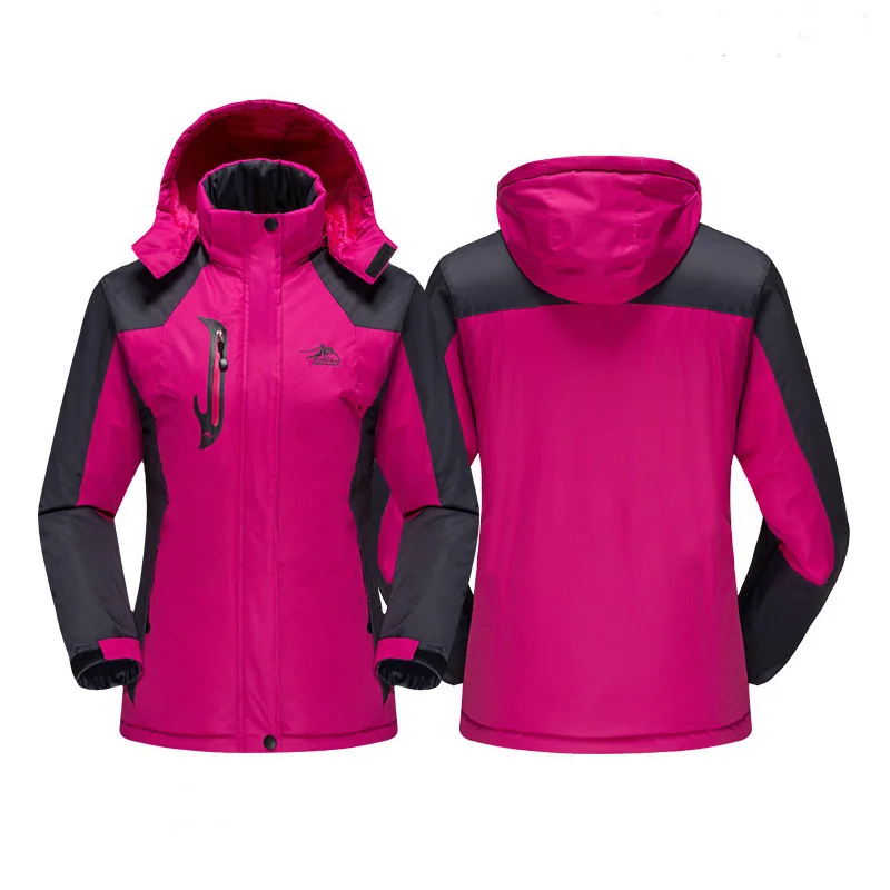 Водонепроницаемый лыжный костюм для женщин лыжная куртка и брюки женские зимние