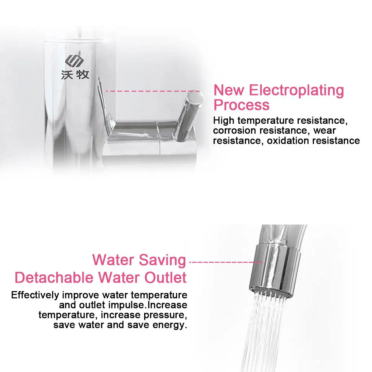 3000W Instant Electric Water Heater Faucet Fast Heating Kitchen Faucet Instantaneous Water Heater For Winter Cooking Washing