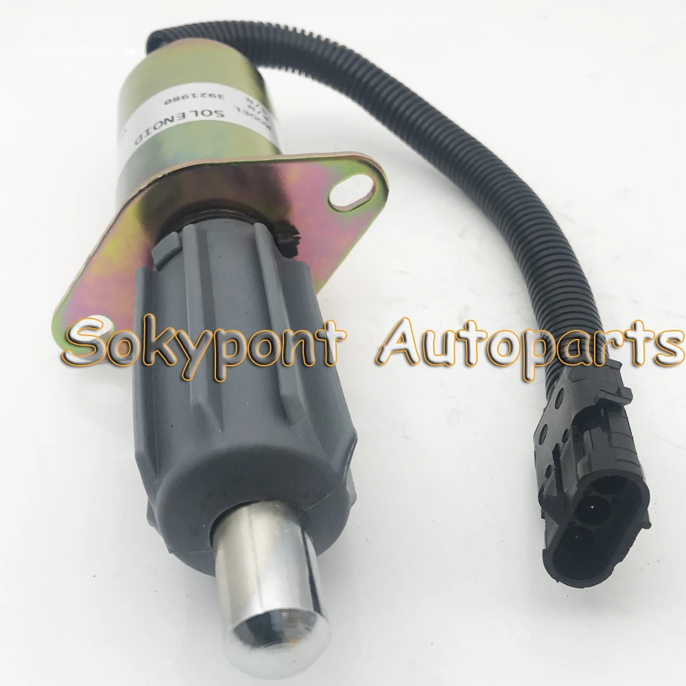 3921980 3918601 соленоид отключения подачи топлива для 6CT 6CTA двигатель 24V 1 шт