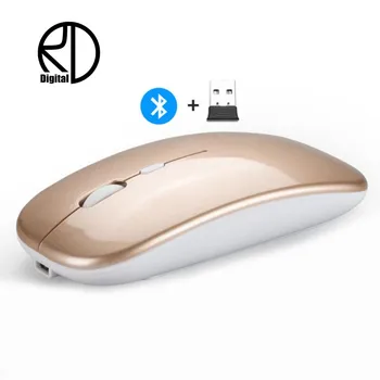

New 2.4Ghz Wireless USB Mouse Super Slim Computer Bluetooth Mouse For Laptop Desktop PC 3 Keys Mouse Mice Computer Peripherals