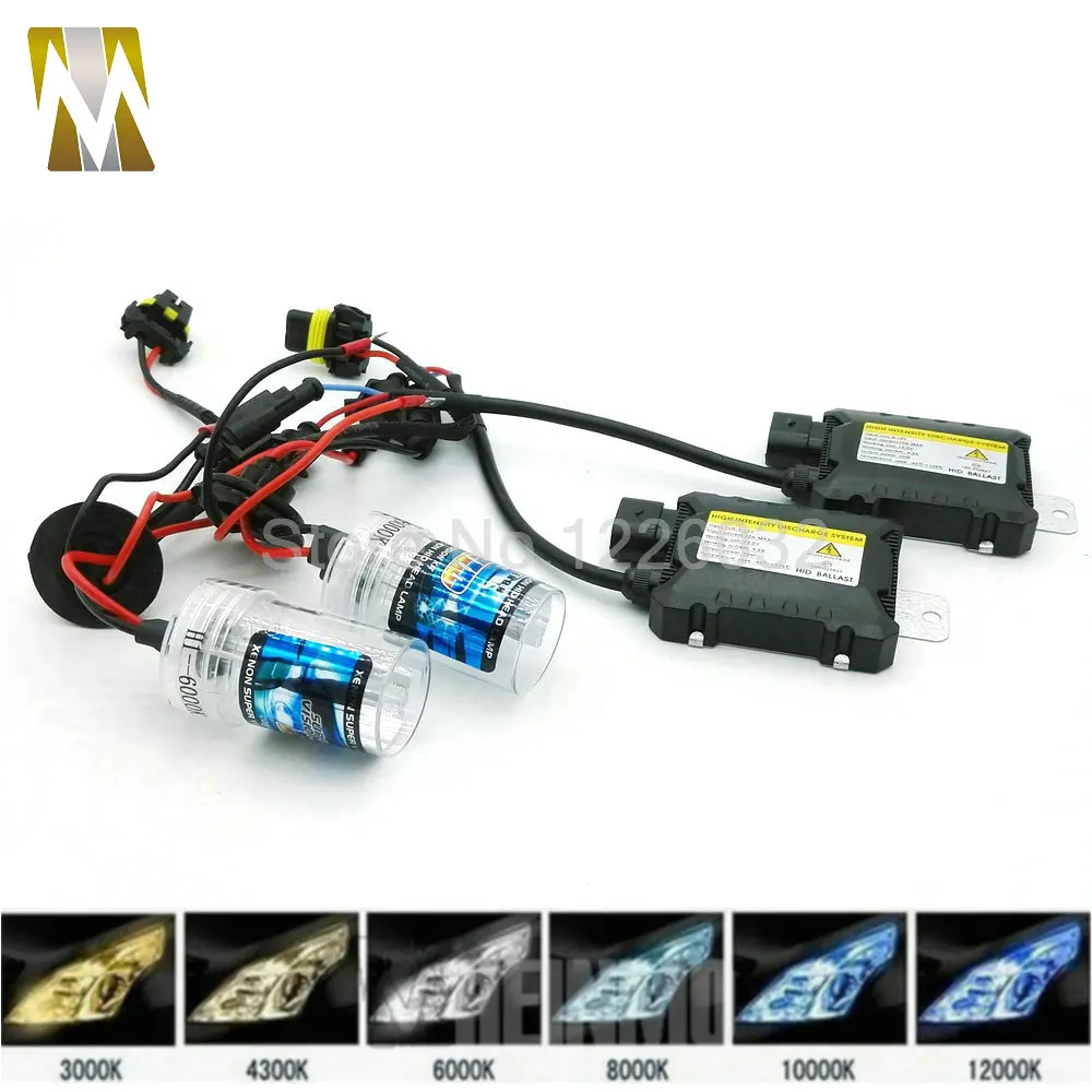 Ксенон H1 Hid комплект 55 Вт H7 H3 H4 Xenon H8 H10 H11 H27 HB3 HB4 H13 9005 9006 Автомобильный источник