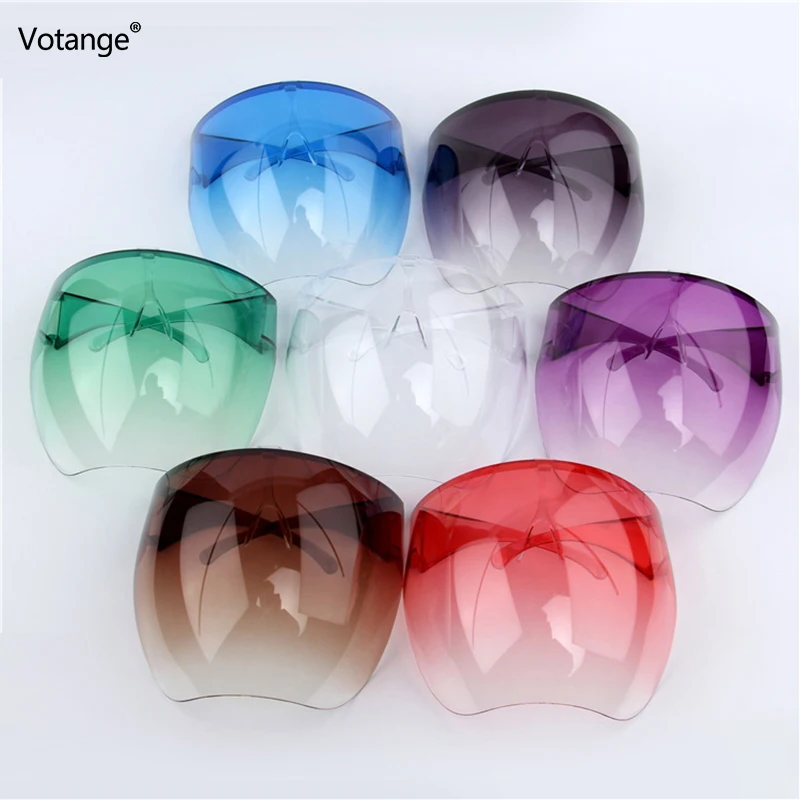 guess sunglasses Sunglasses Women Men Protective Faceshield Glasses Goggles Full Face Covered Spherical Lens Anti-Spray Safety Sunglasses E108 big sunglasses for women