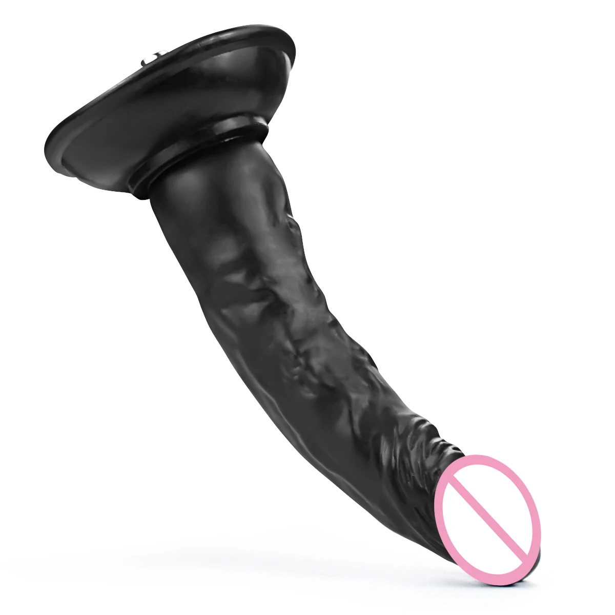 Vaginal Masturbator Dildo Sex Machine Attachment ANNGEOK Black Realistic Dildo Women Masturbators AN-S7