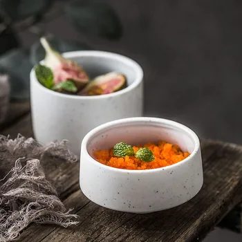 

Creative Kitchen Utensils Ceramic Pudding Bowl Yogurt Dessert Cup Creative Baking Cake Cup Steamed Mini Tableware Wedding Gift