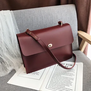 

Fashion Women Pu Leather Shoulder Bag High Quality Ladies Crossbody Bags for Women Large Capacity Casual Female Messenger Bags