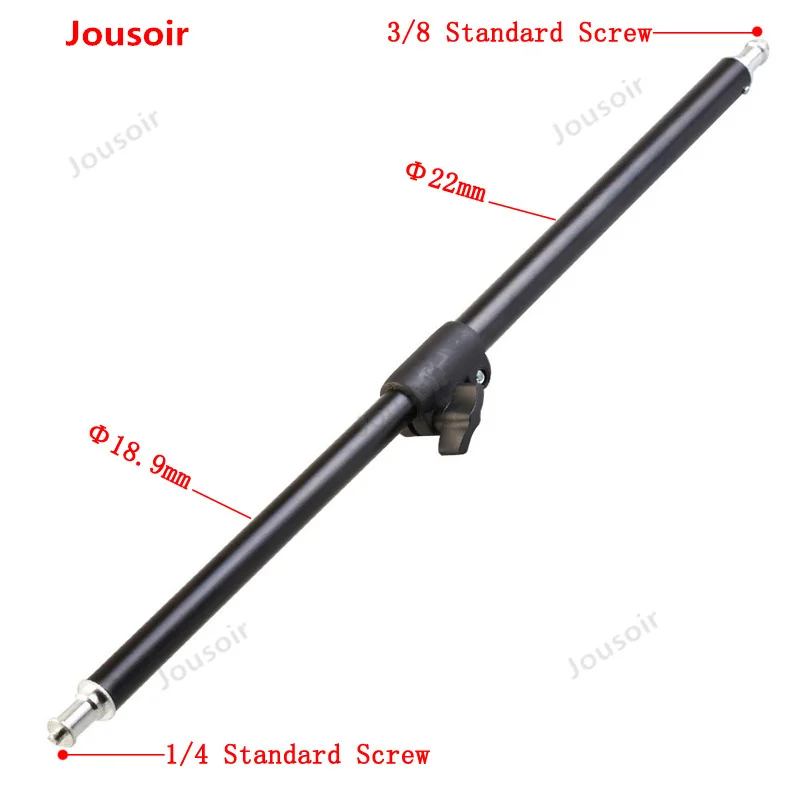 34-55cm Verlängerung Stange Extension Rod Stick Pole Lampenstativ Foto Studio tp 