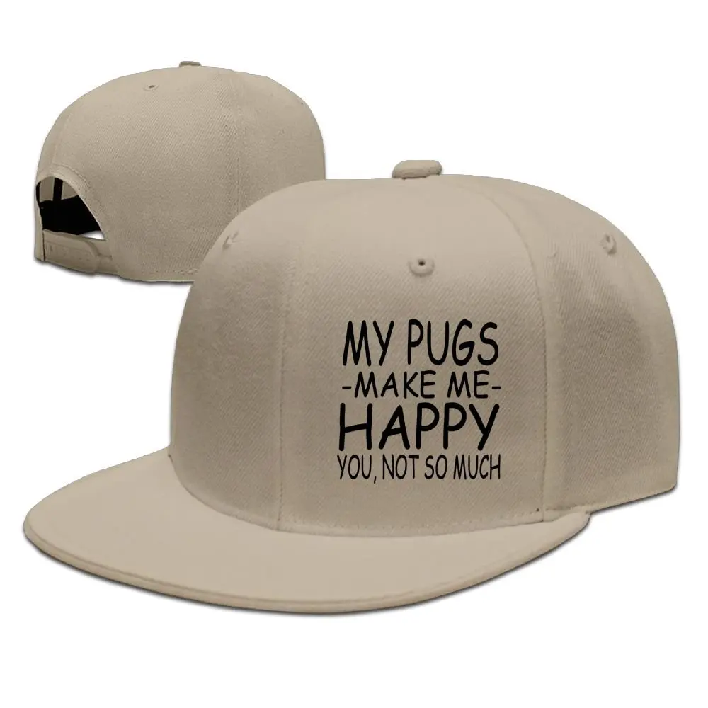 Moug Make Me Happy You Not So Much унисекс Регулируемая плоская бейсболка