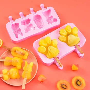 

Homemade Ice Cream Ice-cream Mould Creative Handmade Ice Grid Mold Hot Sales Popsicle Mold Summer DIY Popsicle Mold