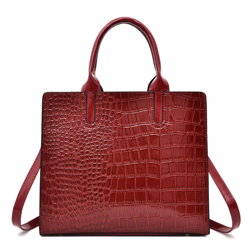 

2019 New Style Nobility Goddess Bag Shoulder Diagonal Crocodile Pattern Bag Cool Versatile Trendy Bag