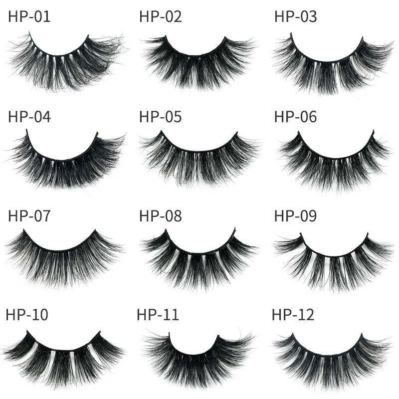 Eyes Dancing 1Pair 3D Mink Lashes Soft Handmade Eyelashes Natrual Long Eyelash Extension Tool Makeup Charm Volume Hair Lashes