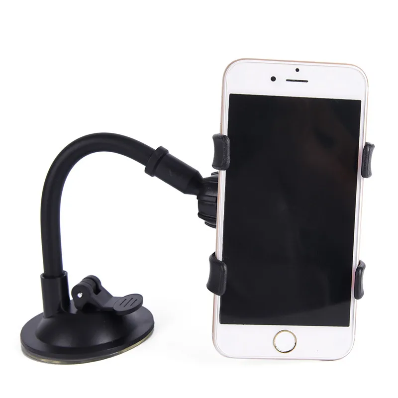 Universal 360 Rotating Car Auto Windshield Clip Mount Phone Holder Stand Bracket for iphone samsung huawei xiaomi