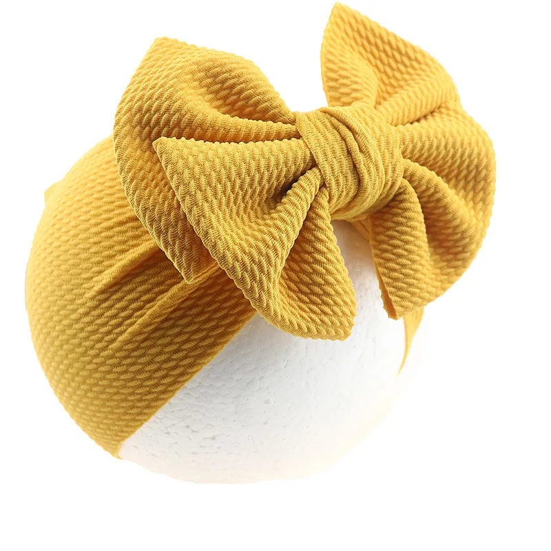 

Hair Accessories Large Bow Knot Baby Headband for Girl Hairbands Turban Knot Kids Turban Baby Headwraps Faixa Cabelo Para Bebe