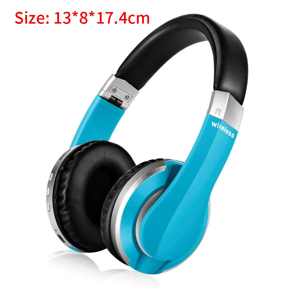 Bluetooth наушники через ухо Handsfree HiFi стерео музыка беспроводной сабвуфер игровой портативный сотовый телефон Складная Поддержка TF карты